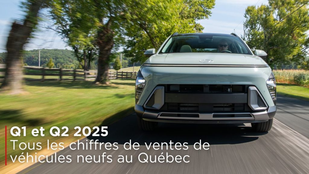 Comment se portent les ventes de véhicules neufs au Québec en 2025 ?