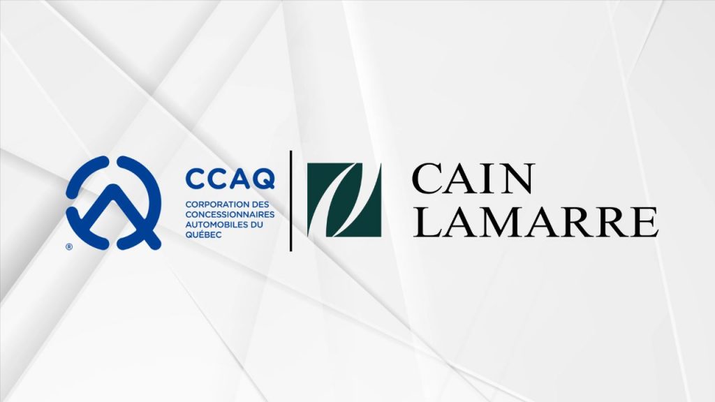 La CCAQ s’allie à Cain Lamarre pour renforcer son offre juridique aux concessionnaires