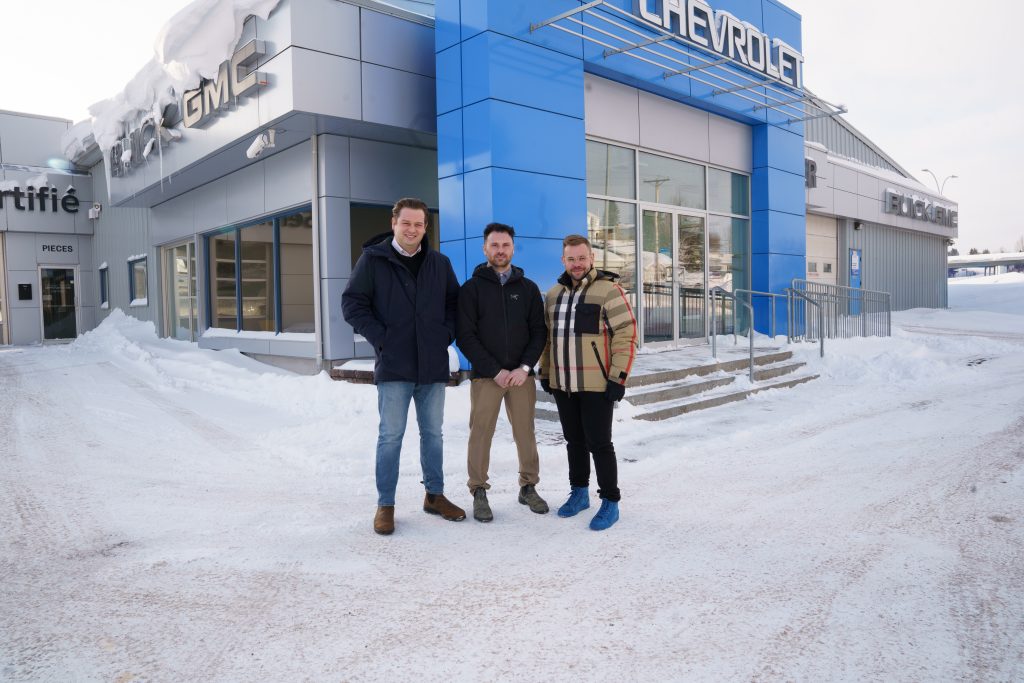 Amqui Chevrolet Buick GMC: trois entrepreneurs reprennent le flambeau de Didier Automobiles (1997) Inc.