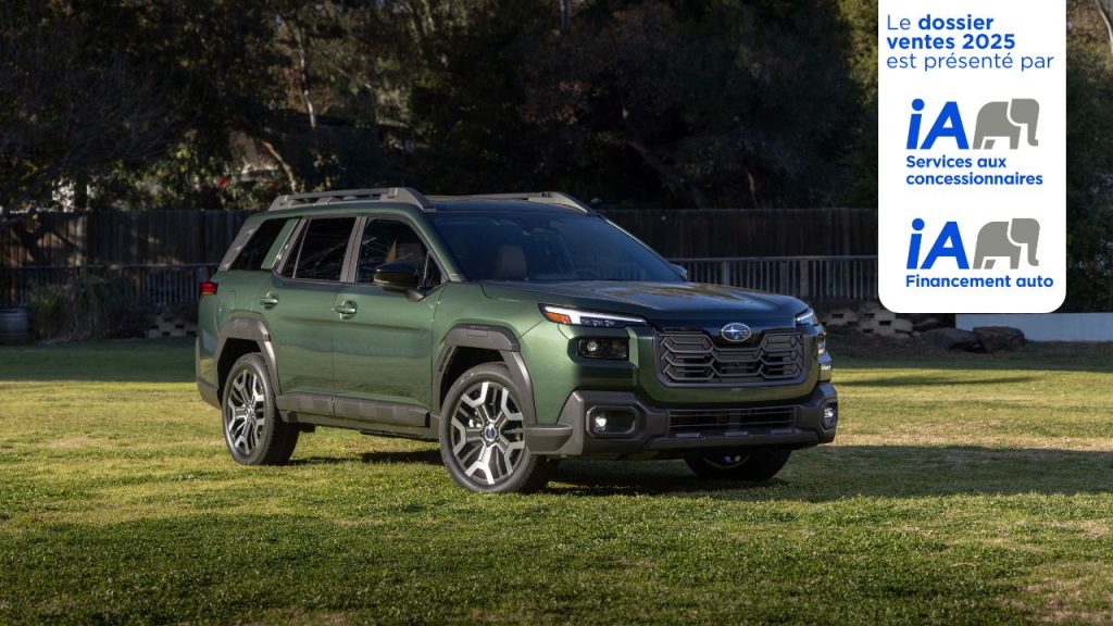 Subaru poursuit sa progression des ventes au Québec en 2025