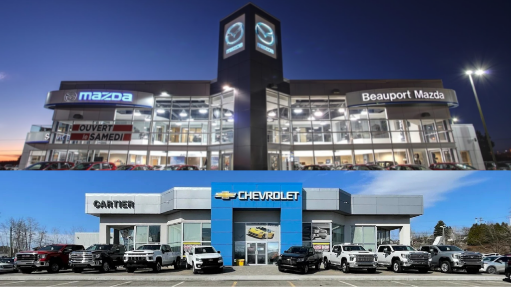 La nouvelle entité Horizon Groupe Automobile achète Beauport Mazda et Cartier Chevrolet Buick GMC