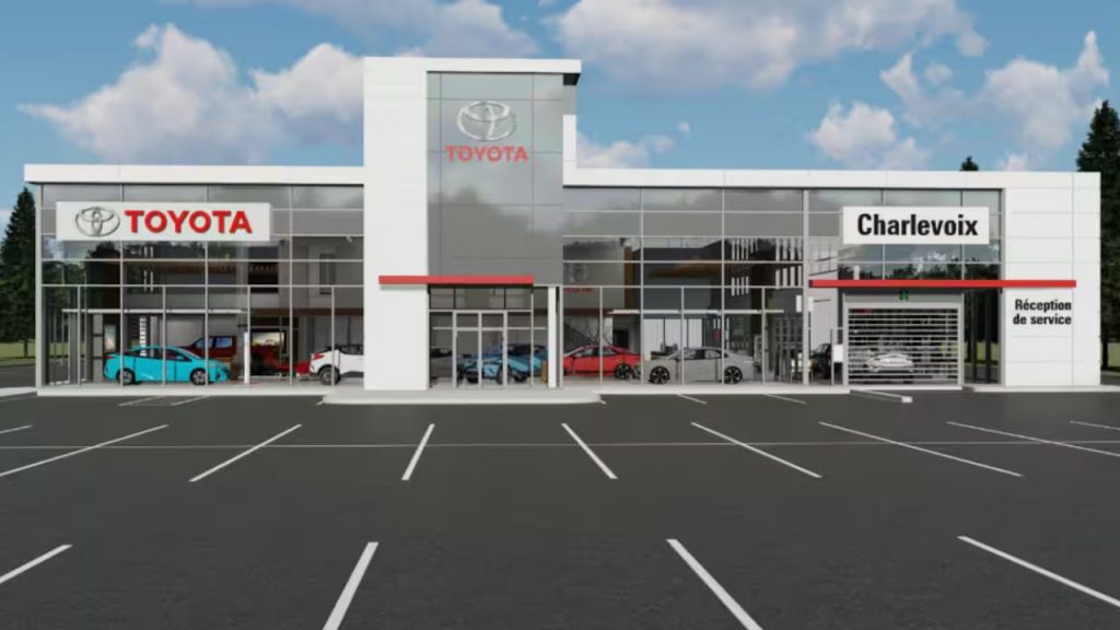Charlevoix Toyota annonce une fois de plus son projet de construction d’un nouveau bâtiment