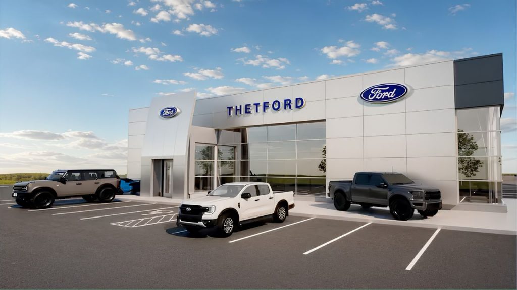 Ford Thetford amorce sa reconstruction après l’incendie qui a détruit la concession