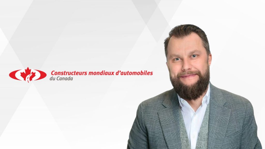 Lucas Malinowski remplacera David Adams à la direction des Constructeurs mondiaux d’automobiles du Canada