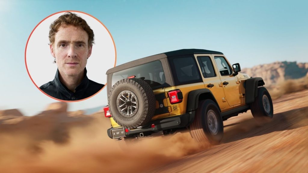 Le comédien Vincent Leclerc prête sa voix à une campagne de pub de Jeep