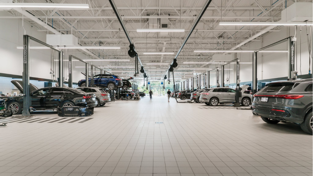 Audi Blainville agrandit son atelier mécanique
