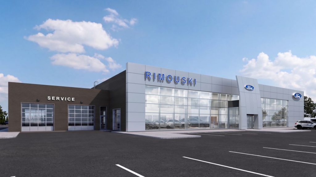 Le Groupe Ouellet investit 20 M$ dans une nouvelle concession pour Rimouski Ford