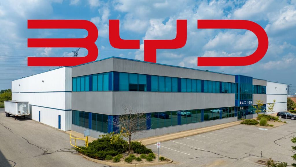 BYD prépare son arrivée au Canada