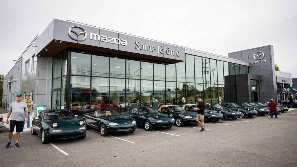 Mazda Saint-Jérôme accueille le plus gros rassemblement de Mazda MX-5 Miata au Québec