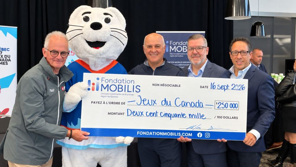 La Fondation Mobilis contribue aux Jeux du Canada 2027 à hauteur de 250 000 $