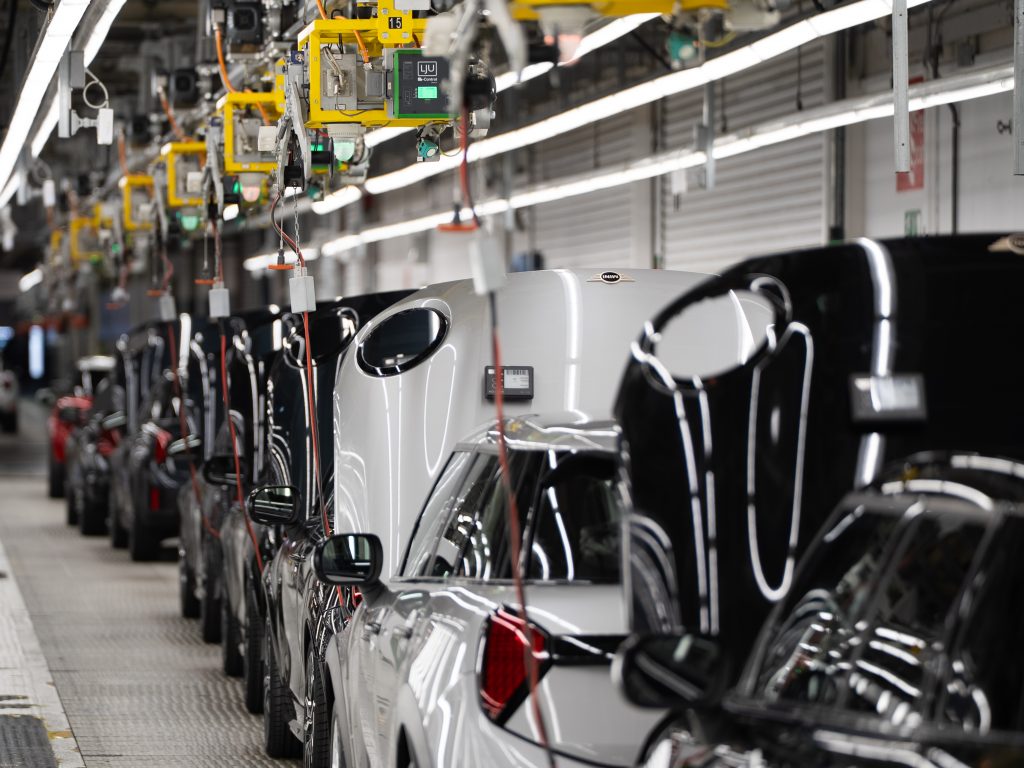 Usine d'assemblage de Mini à Oxford