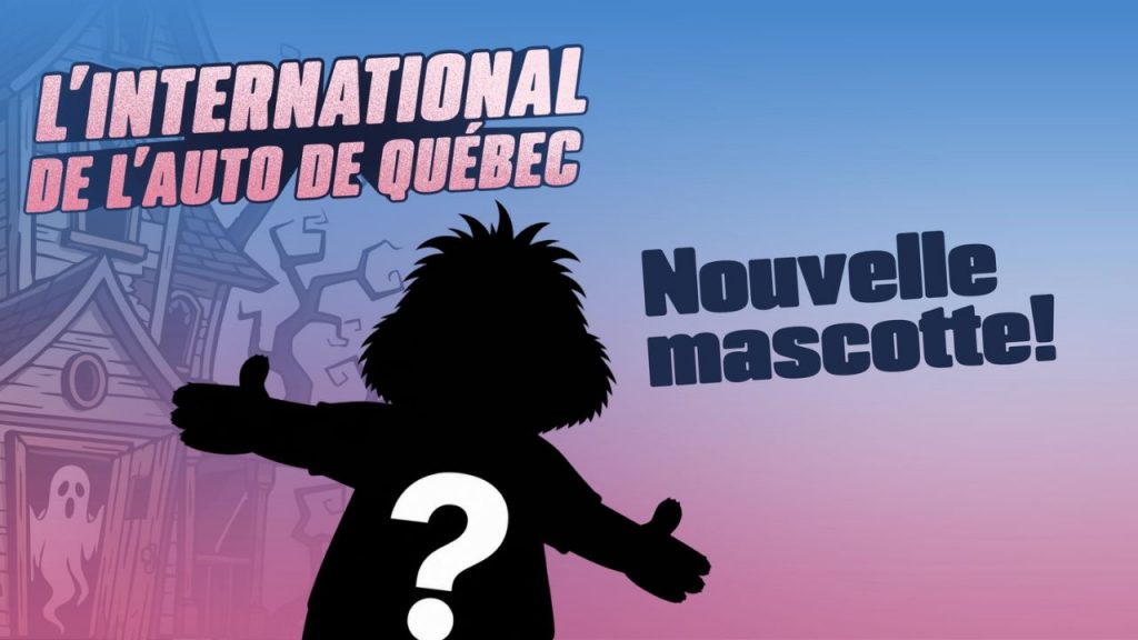 Une mascotte fera son entrée à l’International de l’auto de Québec 2027