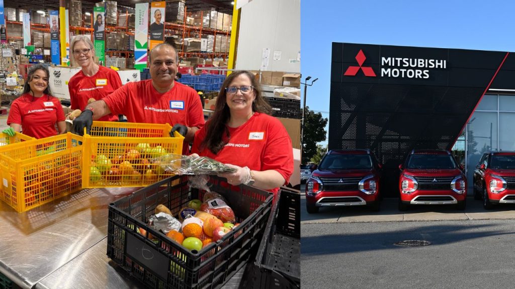 Mitsubishi et ses 99 concessionnaires recueillent 340 000 $ pour lutter contre la faim