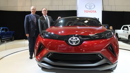 Toyota CH-R et Stephen Beatty