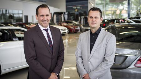 Donald et Benoit Theetge ont reçu le prix Excellence du service à la clientèle Acura