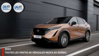 Toutes les ventes de véhicules neufs au Québec en 2023