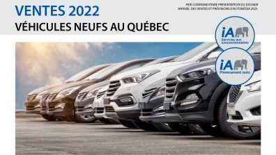 Tous les chiffres de ventes de véhicules neufs au Québec en 2022