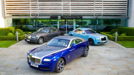 Famille des voitures Rolls-Royce